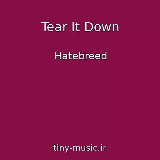 کاور آهنگ Tear It Down از Hatebreed