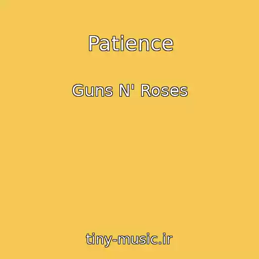کاور آهنگ Patience از Guns N' Roses