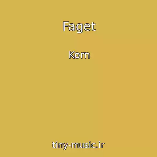 کاور آهنگ Faget از Korn
