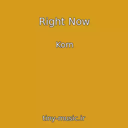 کاور آهنگ Right Now از Korn