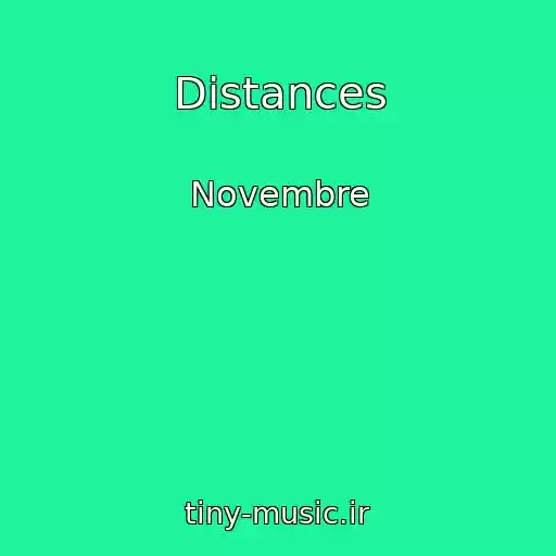 کاور آهنگ Distances از Novembre