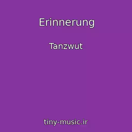 کاور آهنگ Erinnerung از Tanzwut