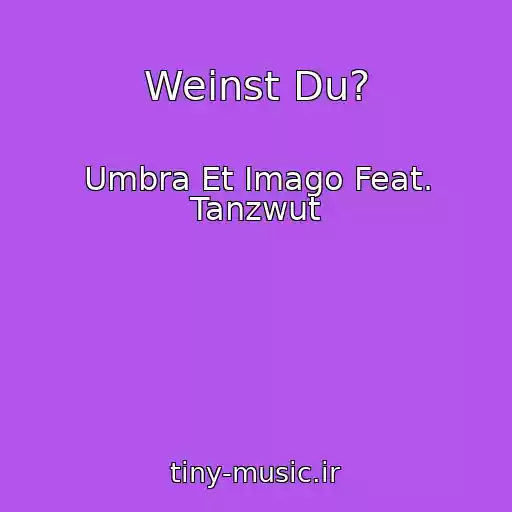 کاور آهنگ Weinst Du? از Umbra Et Imago Feat. Tanzwut