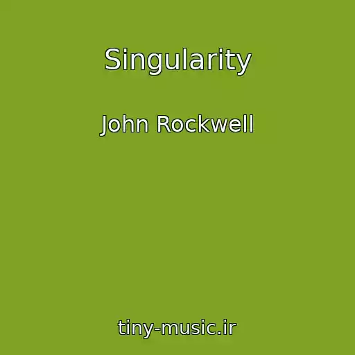 کاور آهنگ Singularity از John Rockwell