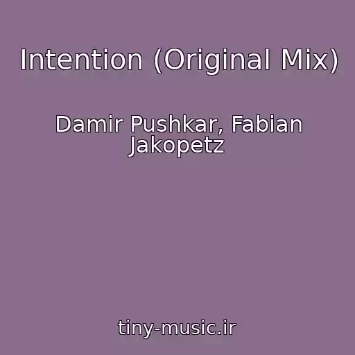 کاور آهنگ Intention (Original Mix) از Damir Pushkar, Fabian Jakopetz