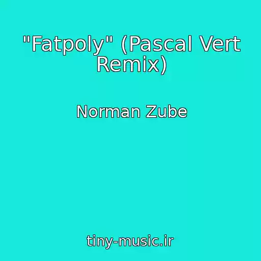 کاور آهنگ "Fatpoly" (Pascal Vert Remix) از Norman Zube