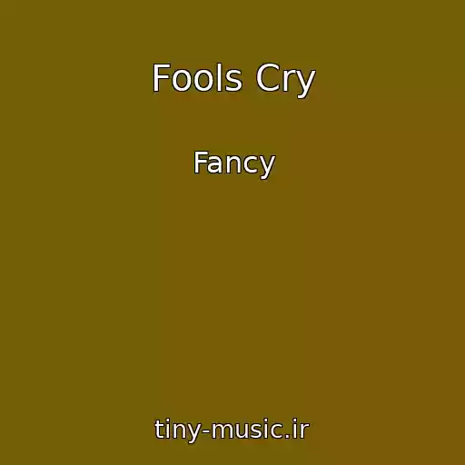 کاور آهنگ Fools Cry از Fancy