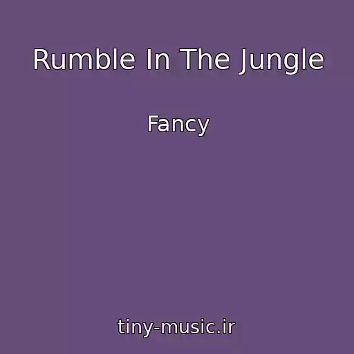 کاور آهنگ Rumble In The Jungle از Fancy