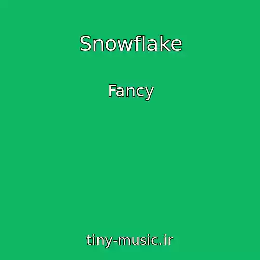 کاور آهنگ Snowflake از Fancy