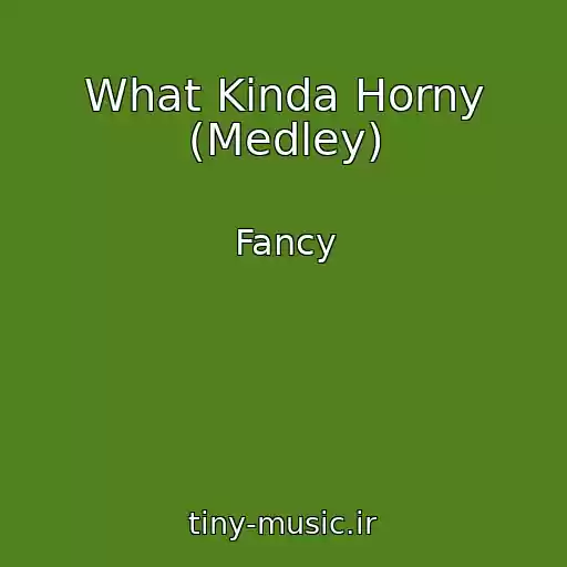 کاور آهنگ What Kinda Horny (Medley) از Fancy