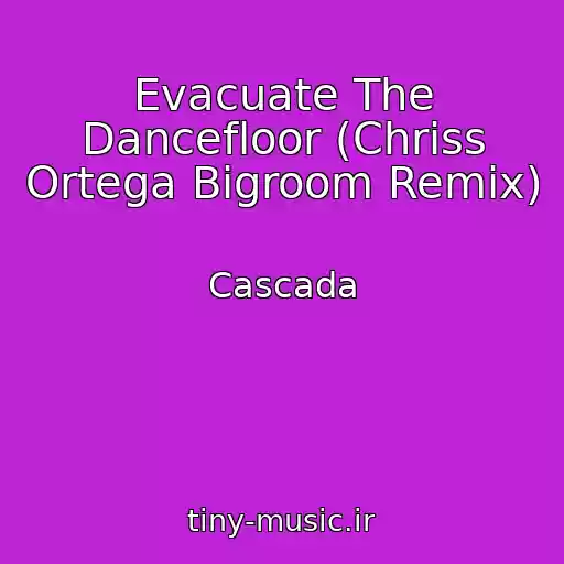 کاور آهنگ Evacuate The Dancefloor (Chriss Ortega Bigroom Remix) از Cascada
