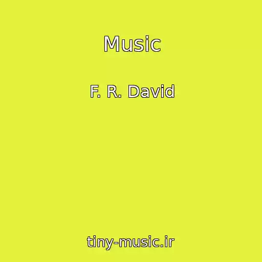 کاور آهنگ Music از F. R. David