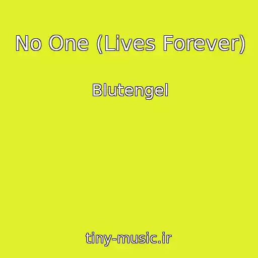 کاور آهنگ No One (Lives Forever) از Blutengel