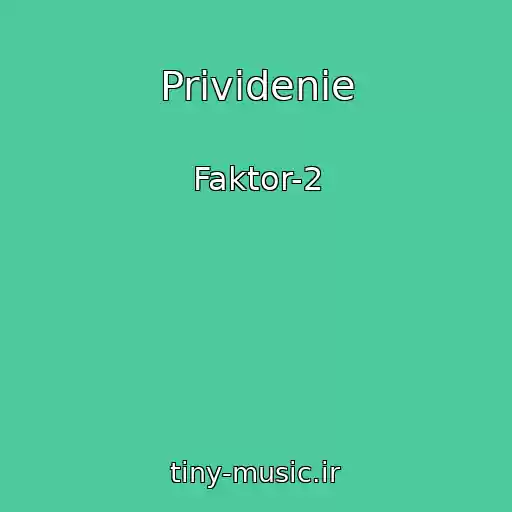 کاور آهنگ Prividenie از Faktor-2