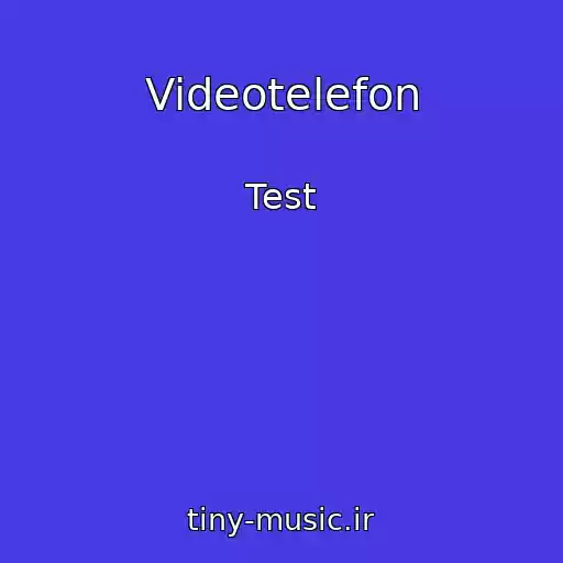 کاور آهنگ Videotelefon از Test