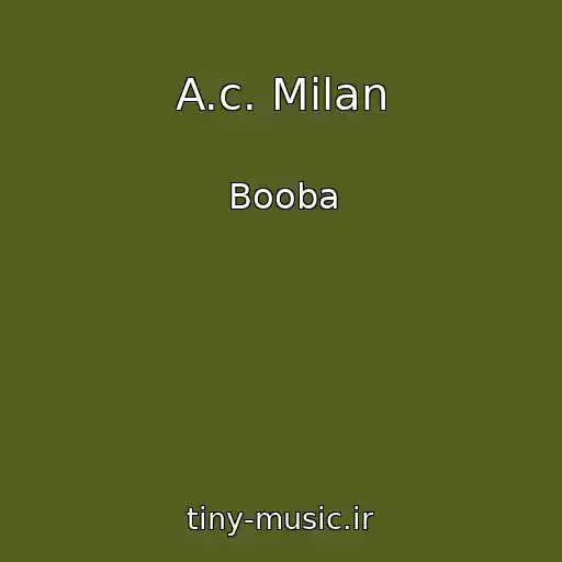 کاور آهنگ A.c. Milan از Booba
