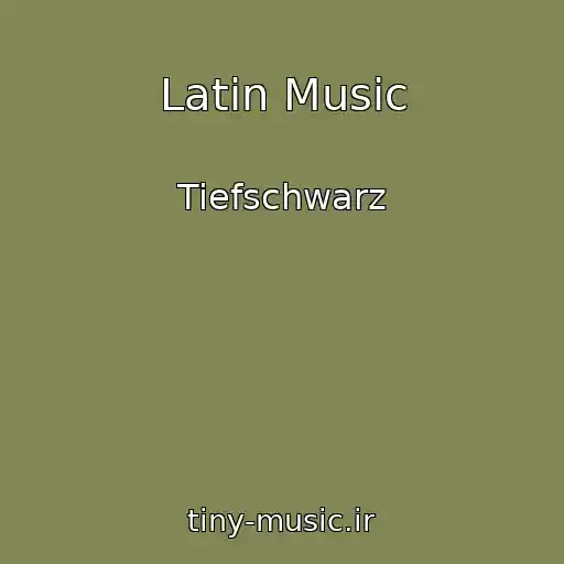 کاور آهنگ Latin Music از Tiefschwarz