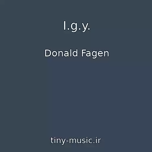 کاور آهنگ I.g.y. از Donald Fagen