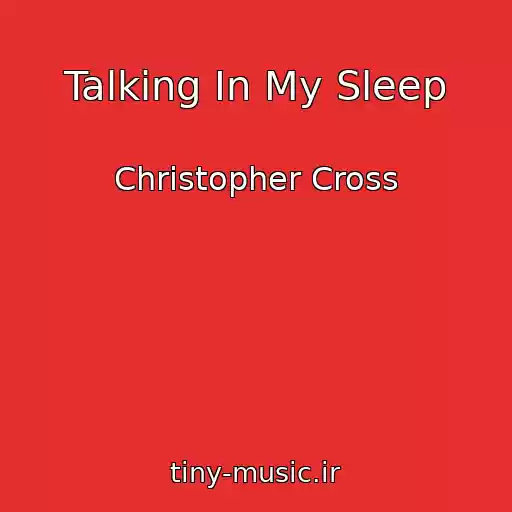 کاور آهنگ Talking In My Sleep از Christopher Cross