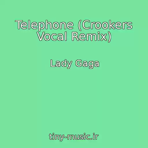 کاور آهنگ Telephone (Crookers Vocal Remix) از Lady Gaga