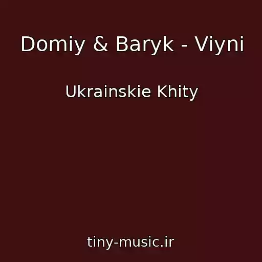 کاور آهنگ Domiy & Baryk - Vіyni از Ukrainskie Khity
