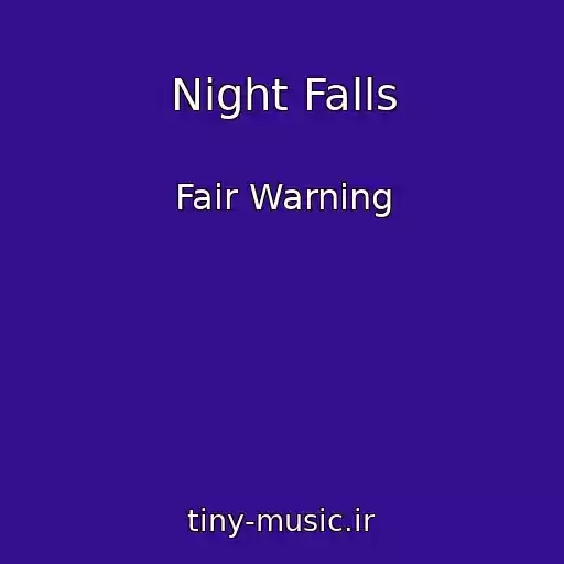 کاور آهنگ Night Falls از Fair Warning