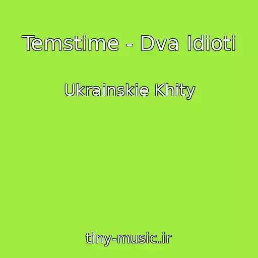 کاور آهنگ Temstime - Dva Іdіoti از Ukrainskie Khity