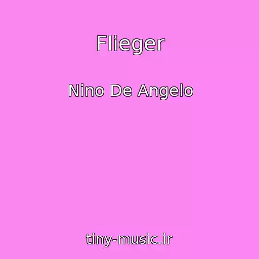 کاور آهنگ Flieger از Nino De Angelo