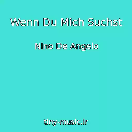 کاور آهنگ Wenn Du Mich Suchst از Nino De Angelo