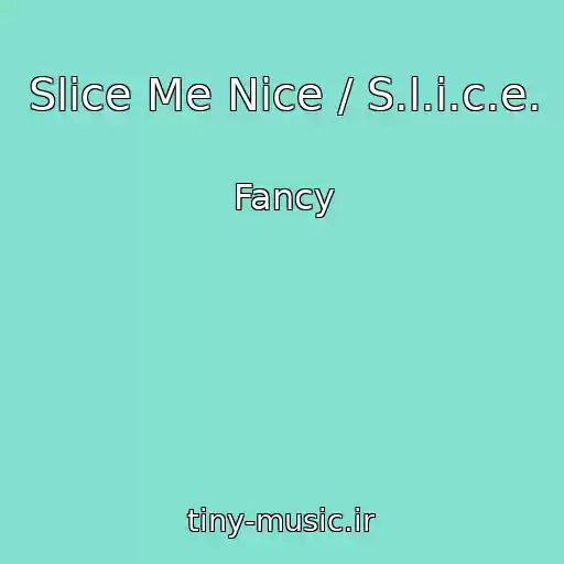 کاور آهنگ Slice Me Nice / S.l.i.c.e. از Fancy