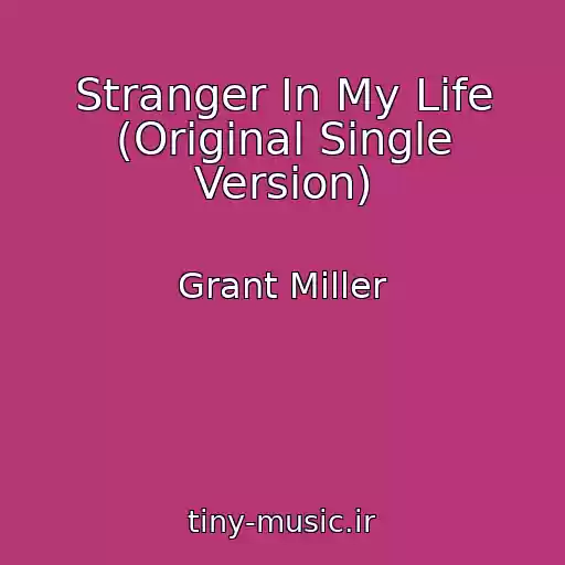 کاور آهنگ Stranger In My Life (Original Single Version) از Grant Miller