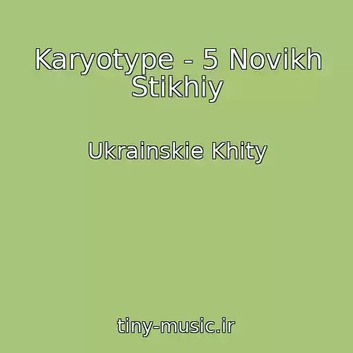 کاور آهنگ Karyotype - 5 Novikh Stikhіy از Ukrainskie Khity