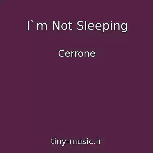 کاور آهنگ I`m Not Sleeping از Cerrone