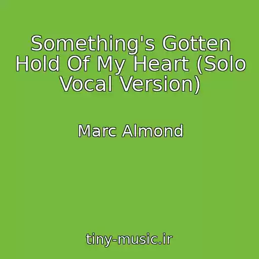 کاور آهنگ Something's Gotten Hold Of My Heart (Solo Vocal Version) از Marc Almond