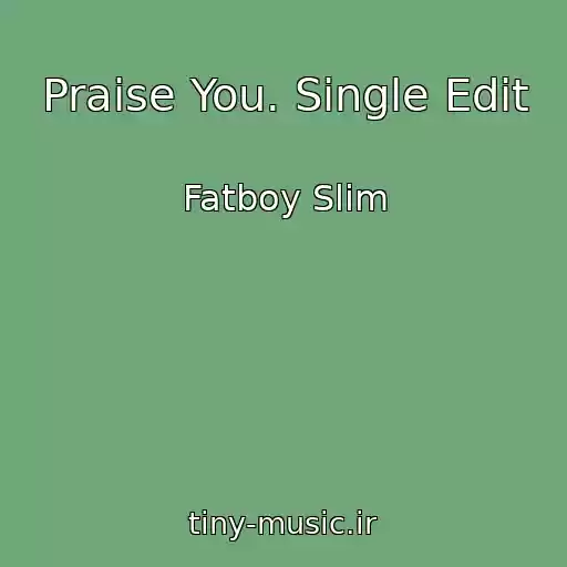 کاور آهنگ Praise You. Single Edit از Fatboy Slim