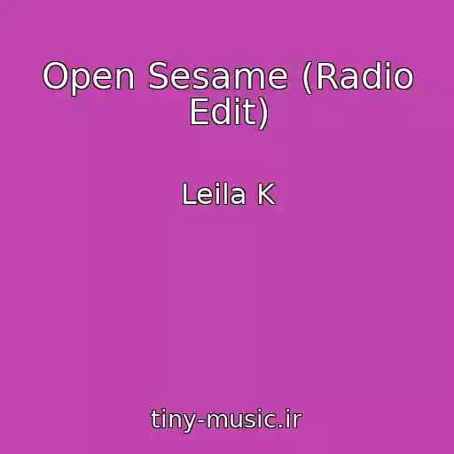 کاور آهنگ Open Sesame (Radio Edit) از Leila K