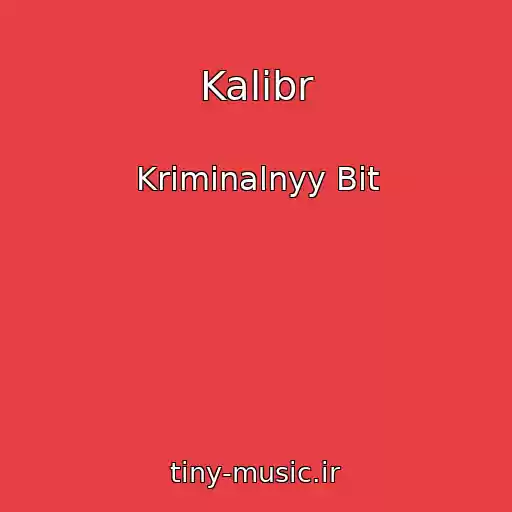 کاور آهنگ Kalibr از Kriminalnyy Bit