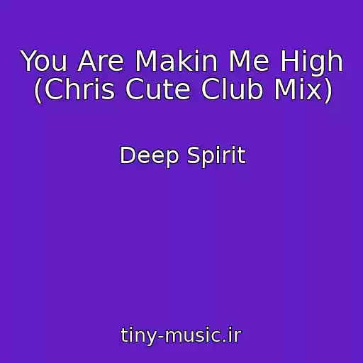 کاور آهنگ You Are Makin Me High (Chris Cute Club Mix) از Deep Spirit