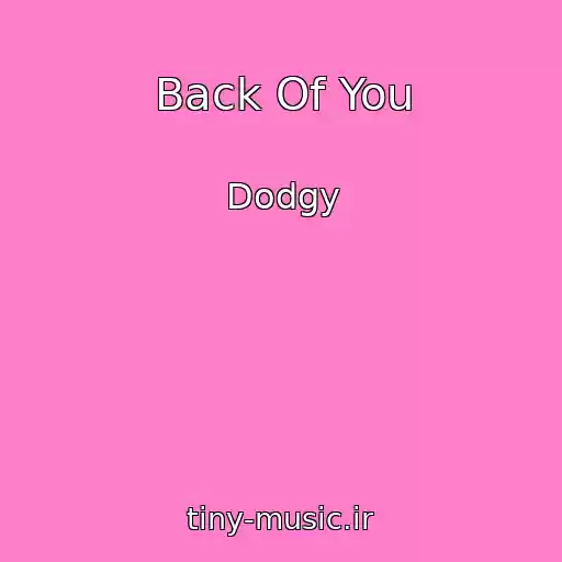کاور آهنگ Back Of You از Dodgy
