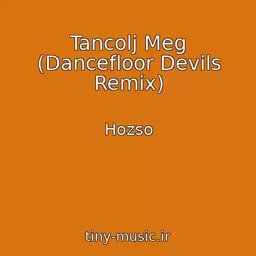 کاور آهنگ Tancolj Meg (Dancefloor Devils Remix) از Hozso