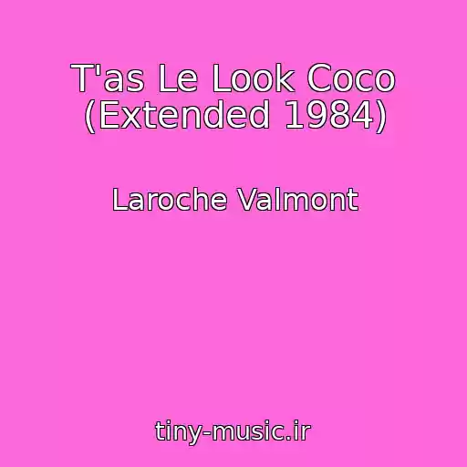 کاور آهنگ T'as Le Look Coco (Extended 1984) از Laroche Valmont