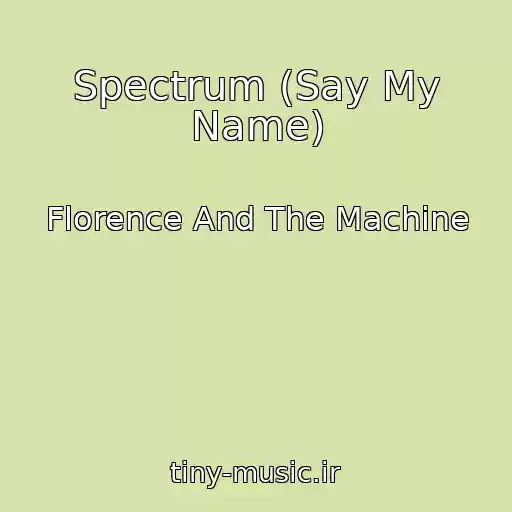 کاور آهنگ Spectrum (Say My Name) از Florence And The Machine