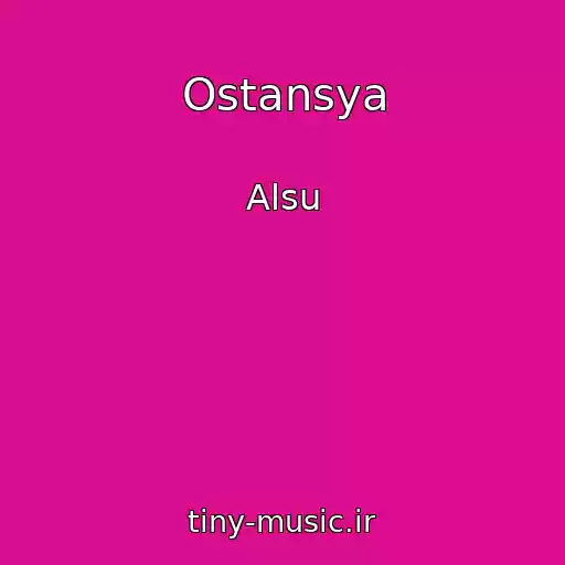 کاور آهنگ Ostansya از Alsu