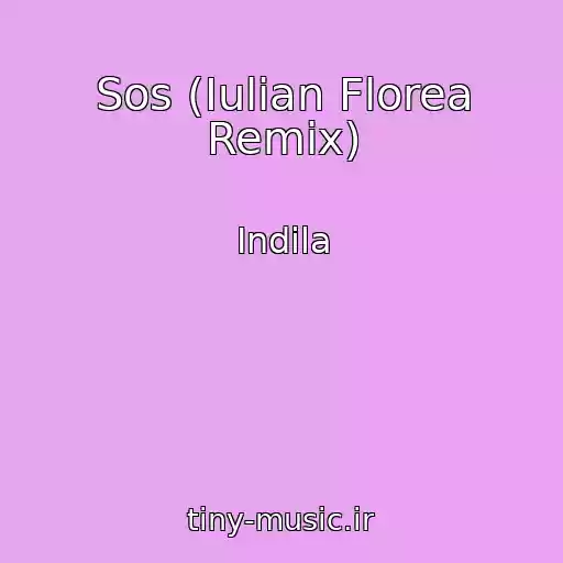 کاور آهنگ Sos (Iulian Florea Remix) از Indila