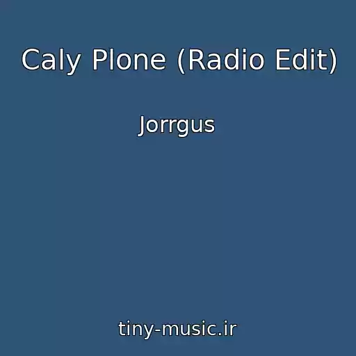 کاور آهنگ Caly Plone (Radio Edit) از Jorrgus