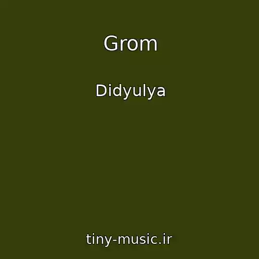 کاور آهنگ Grom از Didyulya