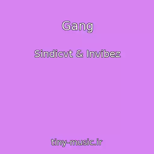 کاور آهنگ Gang از Sindicvt & Invibez