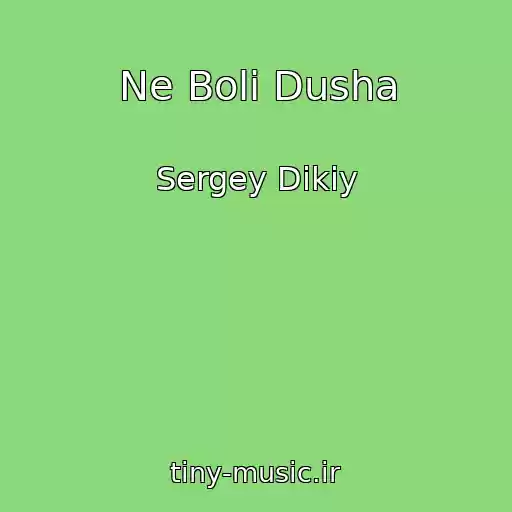 کاور آهنگ Ne Boli Dusha از Sergey Dikiy