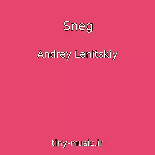 کاور آهنگ Sneg از Andrey Lenitskiy