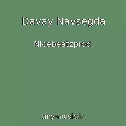 کاور آهنگ Davay Navsegda از Nicebeatzprod.